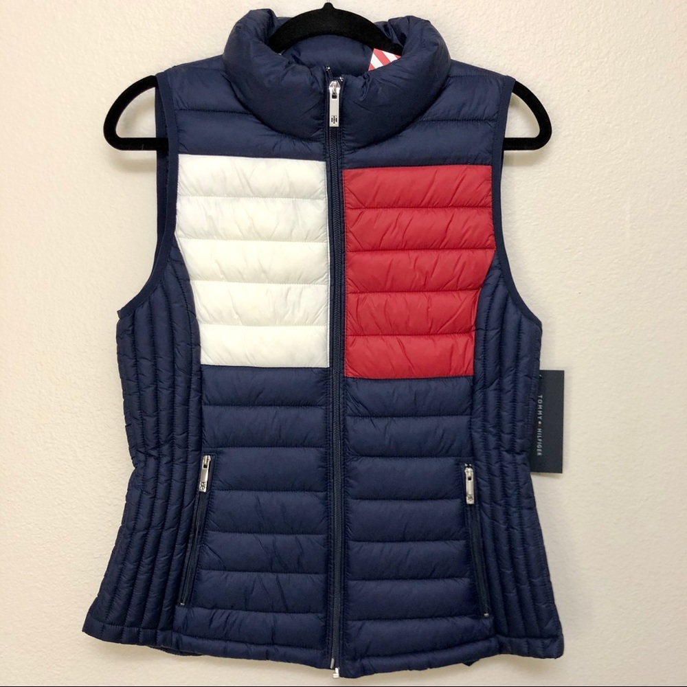 ❗️ OFFERS WELCOME ❗️ NWT Tommy Hilfiger Full Zip Puffer Vest